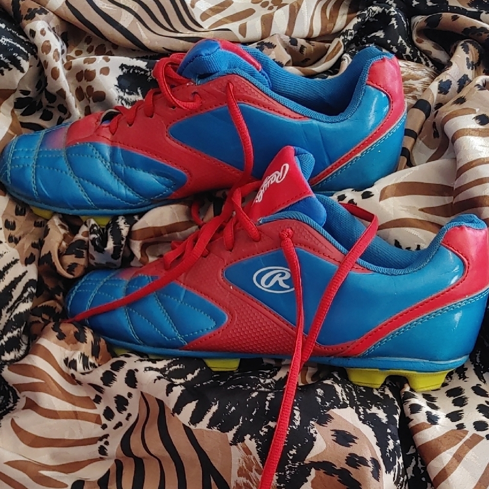 Vintage Rawlings Elite  Soccer Cleats Sz 9
